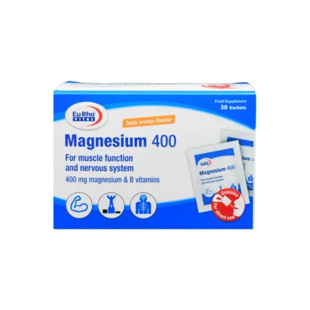 MAGNESIUM 400MG EURHOVITAL SACHET 30PCS