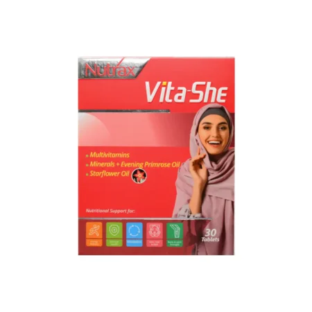 VITA-SHE MULTIVITAMIN NUTRAX TAB 30PCS