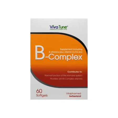 VITAMIN B-COMPLEX VIVATUNE SOFTGEL 60PCS